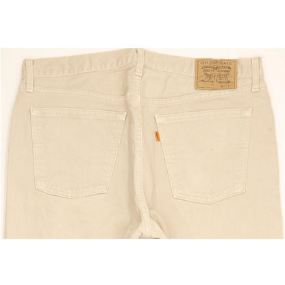 Levi's 615 Men Beige Straight Regular Jeans W37 L33