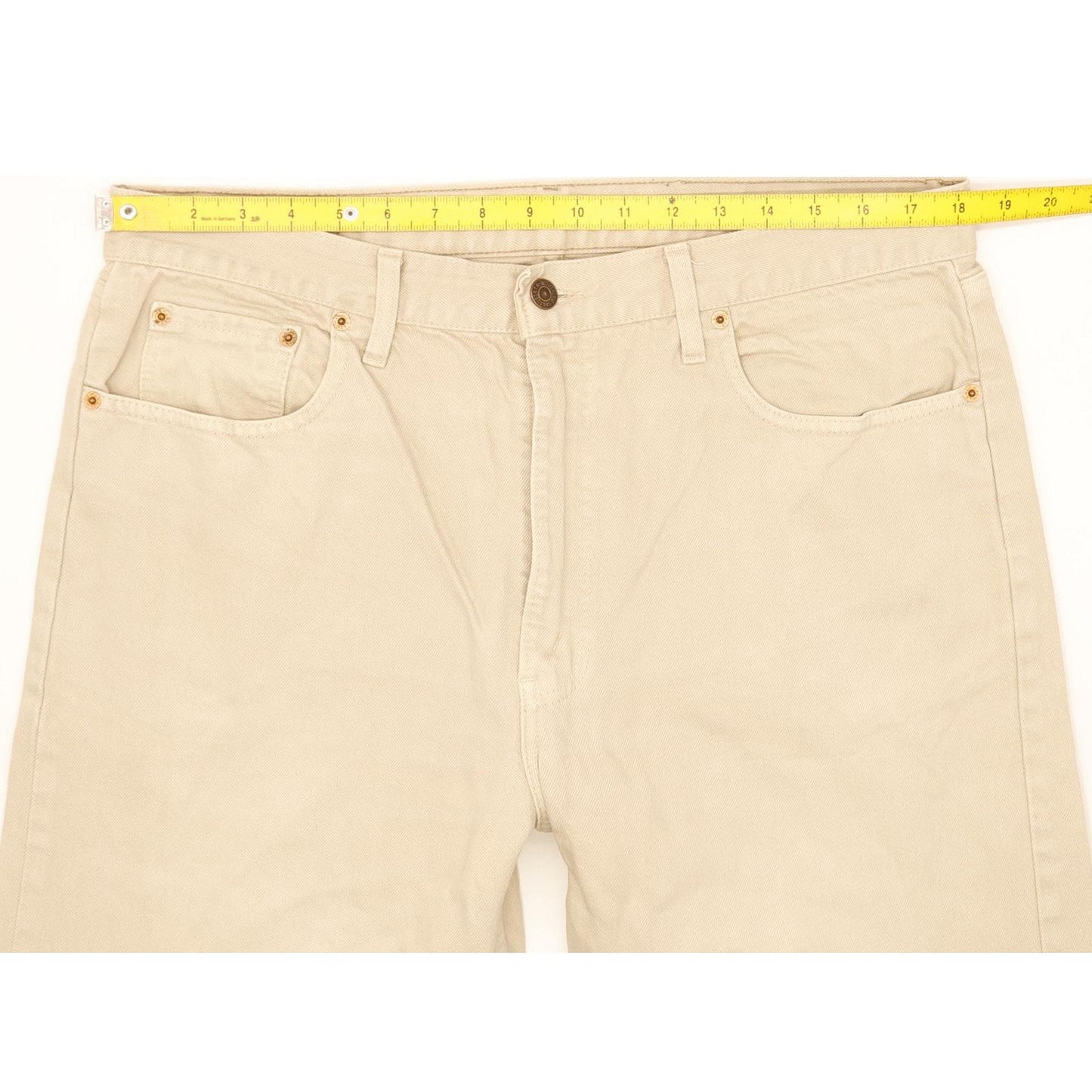 Levi's 615 Men Beige Straight Regular Jeans W37 L33