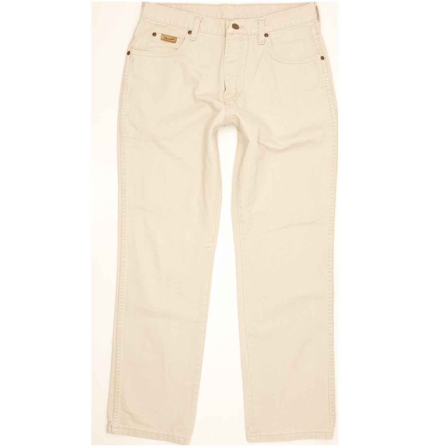 Wrangler Texas Men Beige Straight Regular Jeans W32 L30