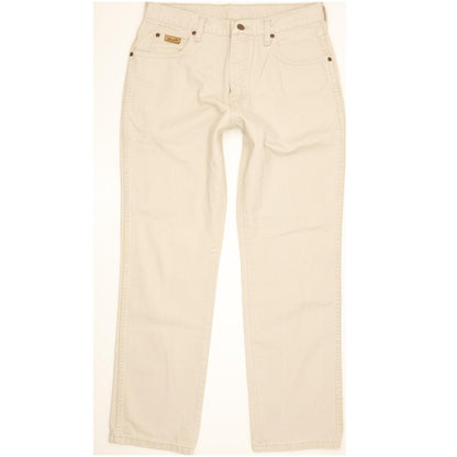 Wrangler Texas Men Beige Straight Regular Jeans W32 L30