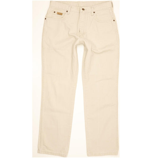 Wrangler Texas Men Beige Straight Regular Jeans W32 L30