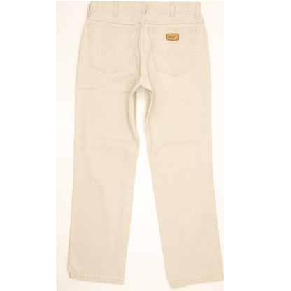 Wrangler Texas Men Beige Straight Regular Jeans W32 L30