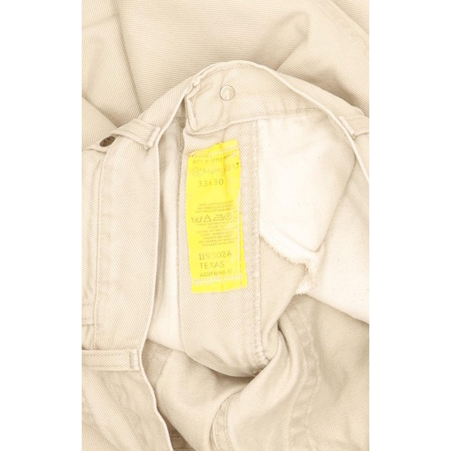 Wrangler Texas Men Beige Straight Regular Jeans W32 L30