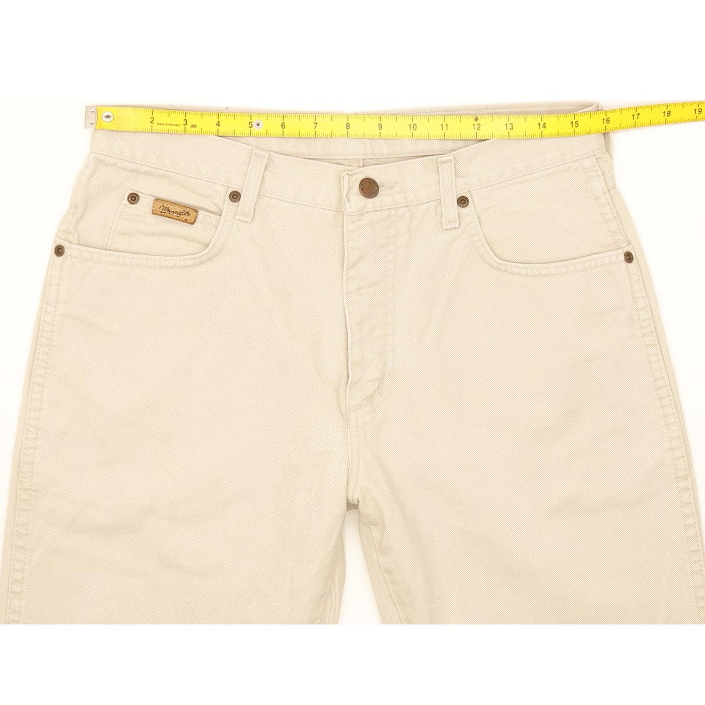 Wrangler Texas Men Beige Straight Regular Jeans W32 L30
