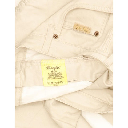 Wrangler Texas Men Beige Straight Regular Stretch Jeans W38 L30