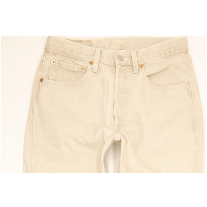 Levi's 501 Men Beige Straight Regular Jeans W30 L35