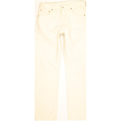Levi's 501 Men Beige Straight Regular Jeans W33 L31
