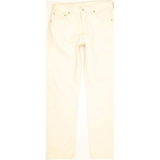 Levi's 501 Men Beige Straight Regular Jeans W33 L31