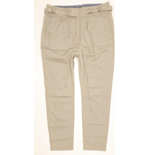 G-Star Bronson Army Boyfriend Grey Tapered Loose Chino Stretch Trousers High Waisted W27 L32