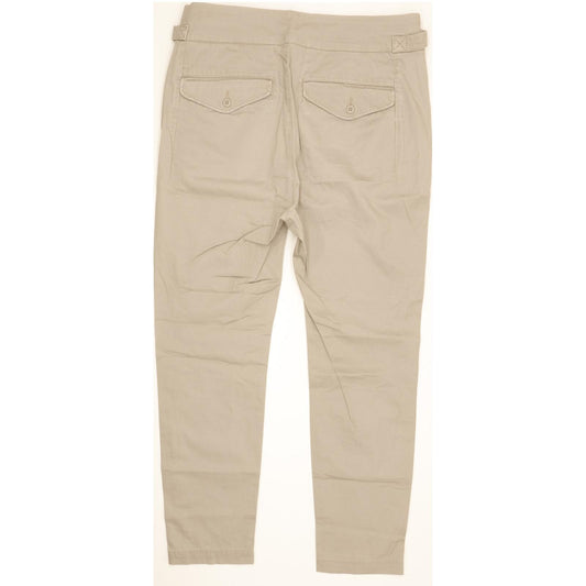 G-Star Bronson Army Boyfriend Grey Tapered Loose Chino Stretch Trousers High Waisted W27 L32