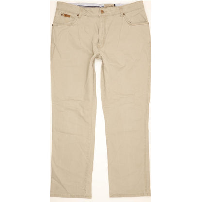 Wrangler Texas Men Grey Straight Regular Stretch Jeans W38 L32