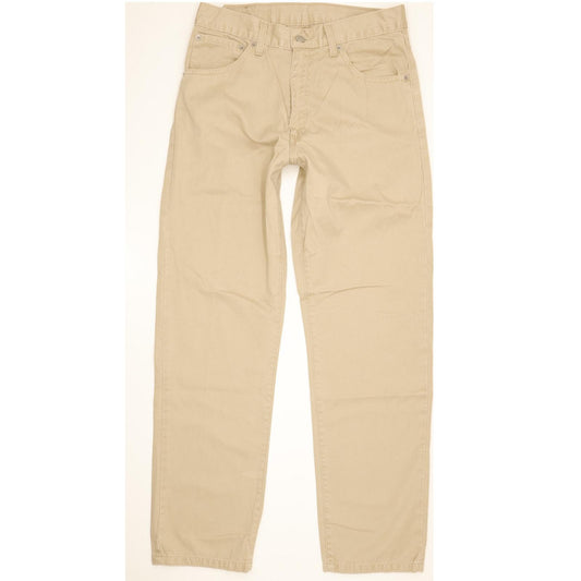 Levi's 521 Men Beige Straight Regular Jeans W32 L30