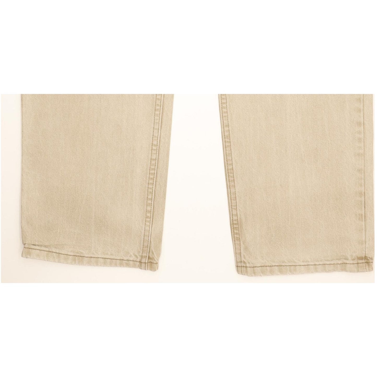 Lee Men Beige Straight Relaxed Jeans W34 L31