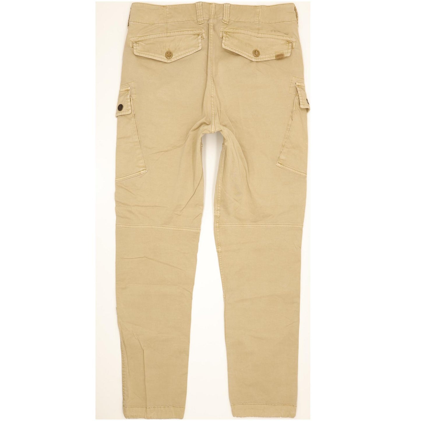 G-Star Roxic Men Beige Tapered Regular Stretch Jeans W33 L34