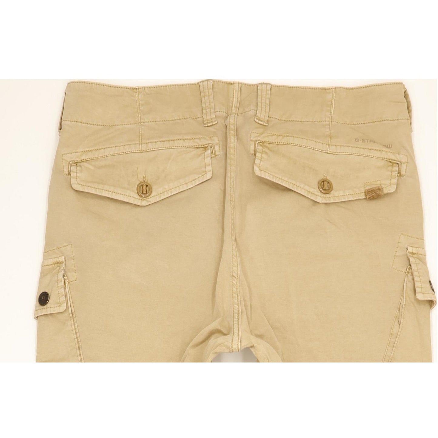 G-Star Roxic Men Beige Tapered Regular Stretch Jeans W33 L34