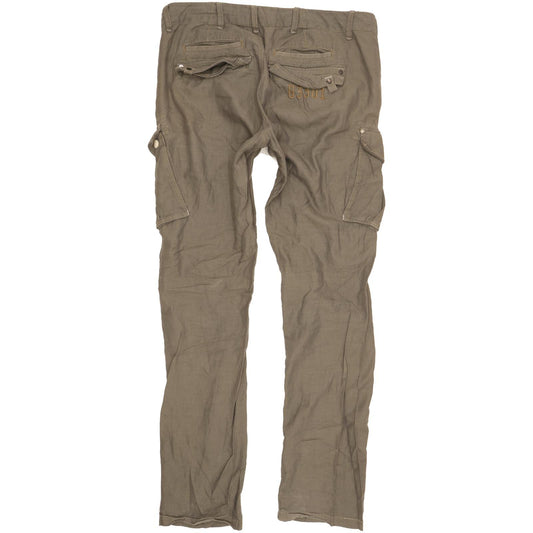 G-Star GS Rovic Women Grey Straight Loose Trousers W28 L32