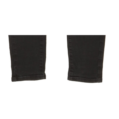 Levi's 710 Super Women Black Skinny Slim Stretch Jeans W30 L29