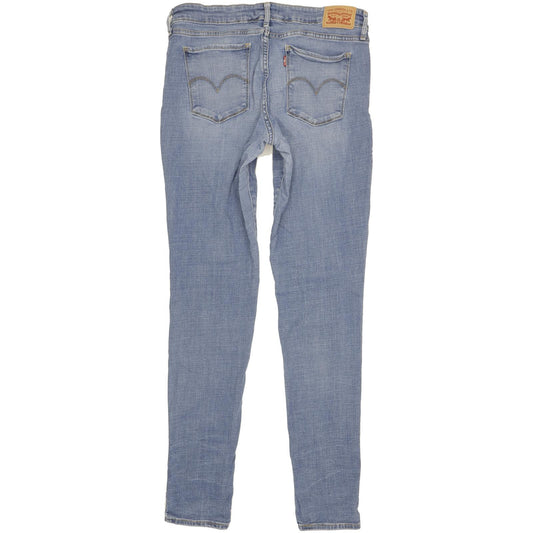 Levi's 711 Women Blue Skinny Slim Stretch Jeans W32 L34