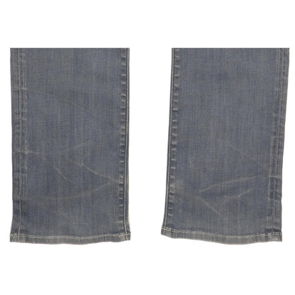 Replay Men Blue Straight Regular Stretch Jeans W33 L35
