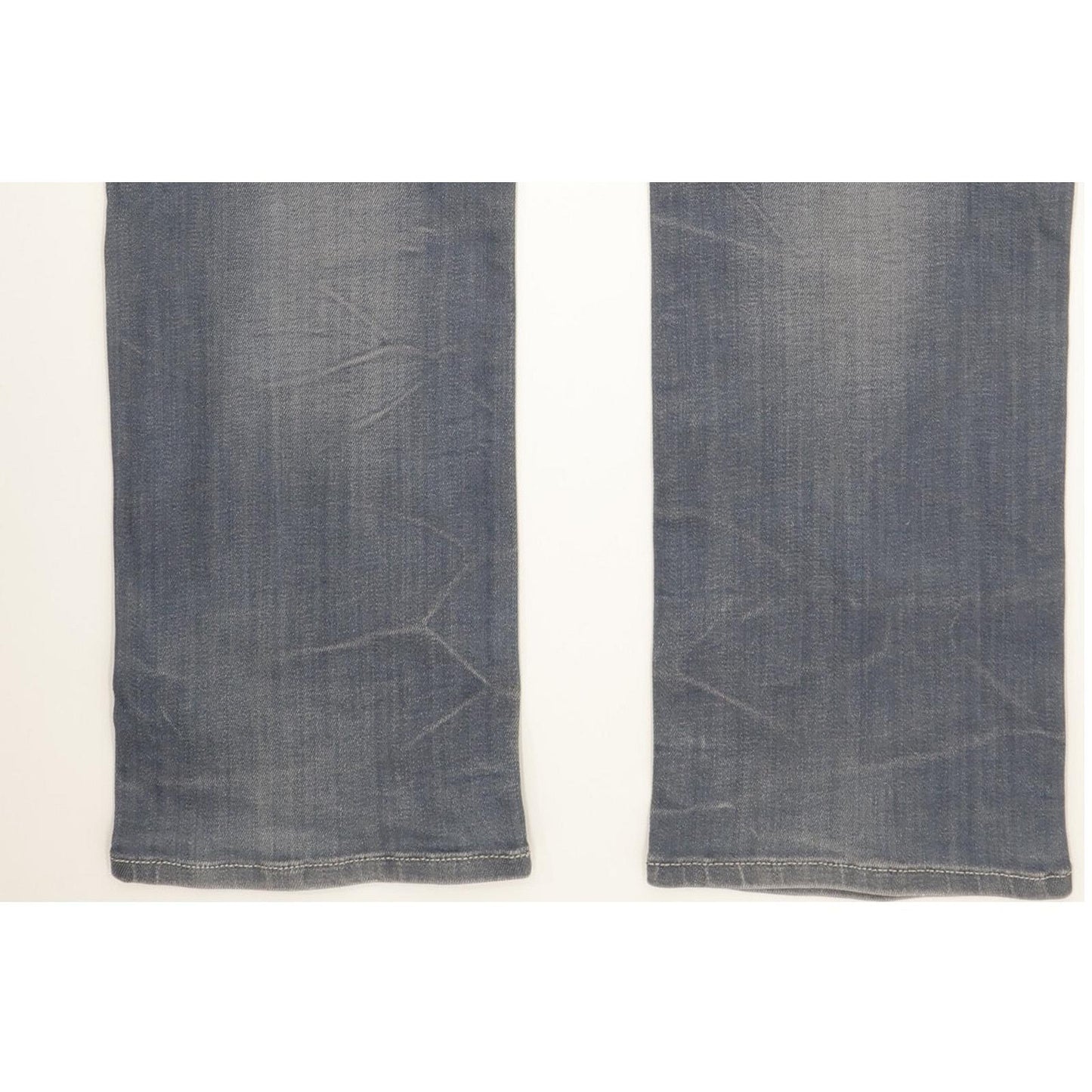 Replay Men Blue Straight Regular Stretch Jeans W33 L35