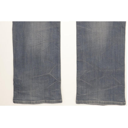 Replay Men Blue Straight Regular Stretch Jeans W33 L35