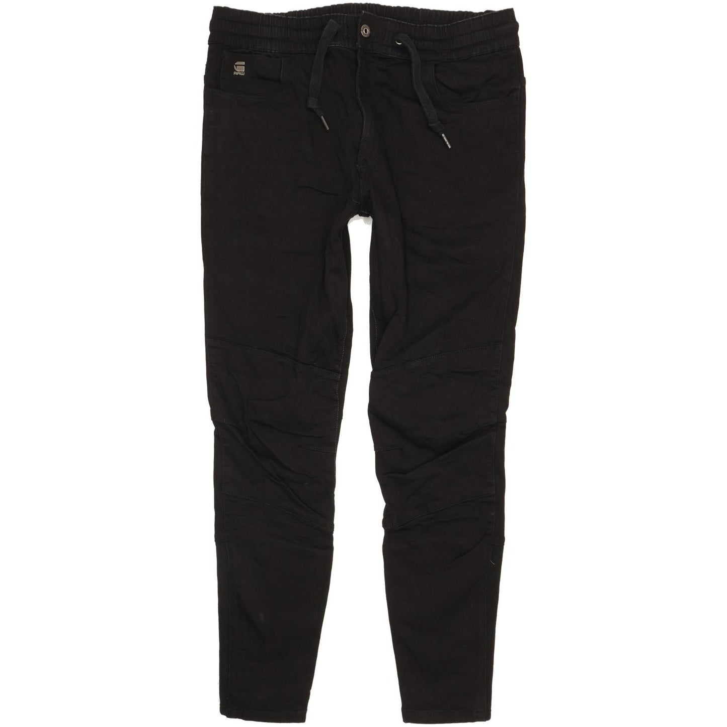 G-Star Motac Men Black Tapered Slim Jogger Stretch Jeans W33 L32
