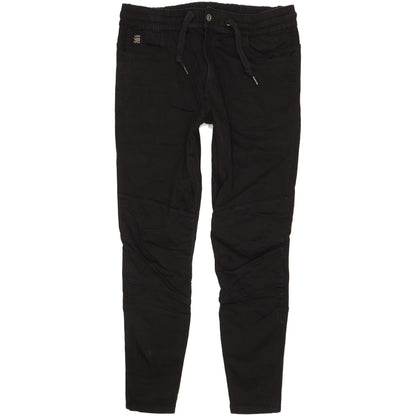 G-Star Motac Men Black Tapered Slim Jogger Stretch Jeans W33 L32