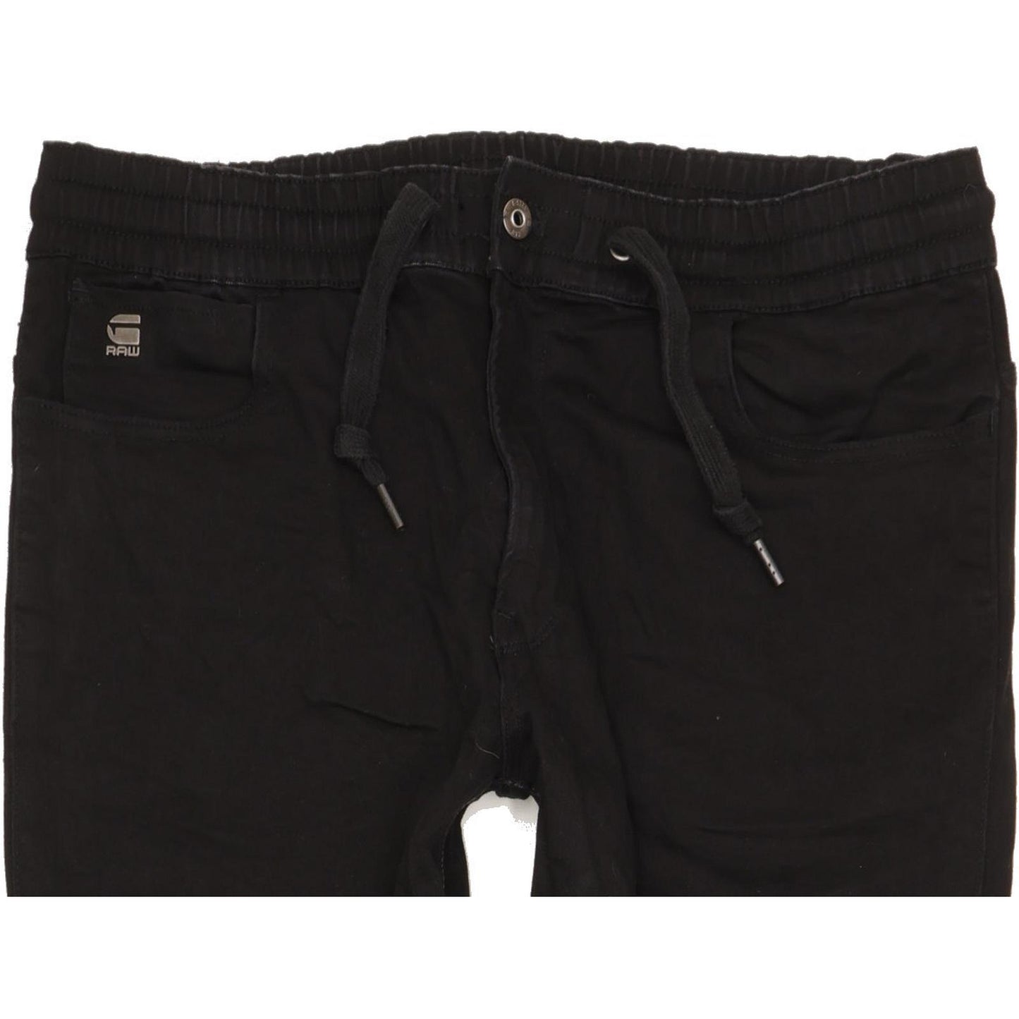 G-Star Motac Men Black Tapered Slim Jogger Stretch Jeans W33 L32