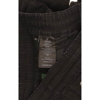 G-Star Motac Men Black Tapered Slim Jogger Stretch Jeans W33 L32