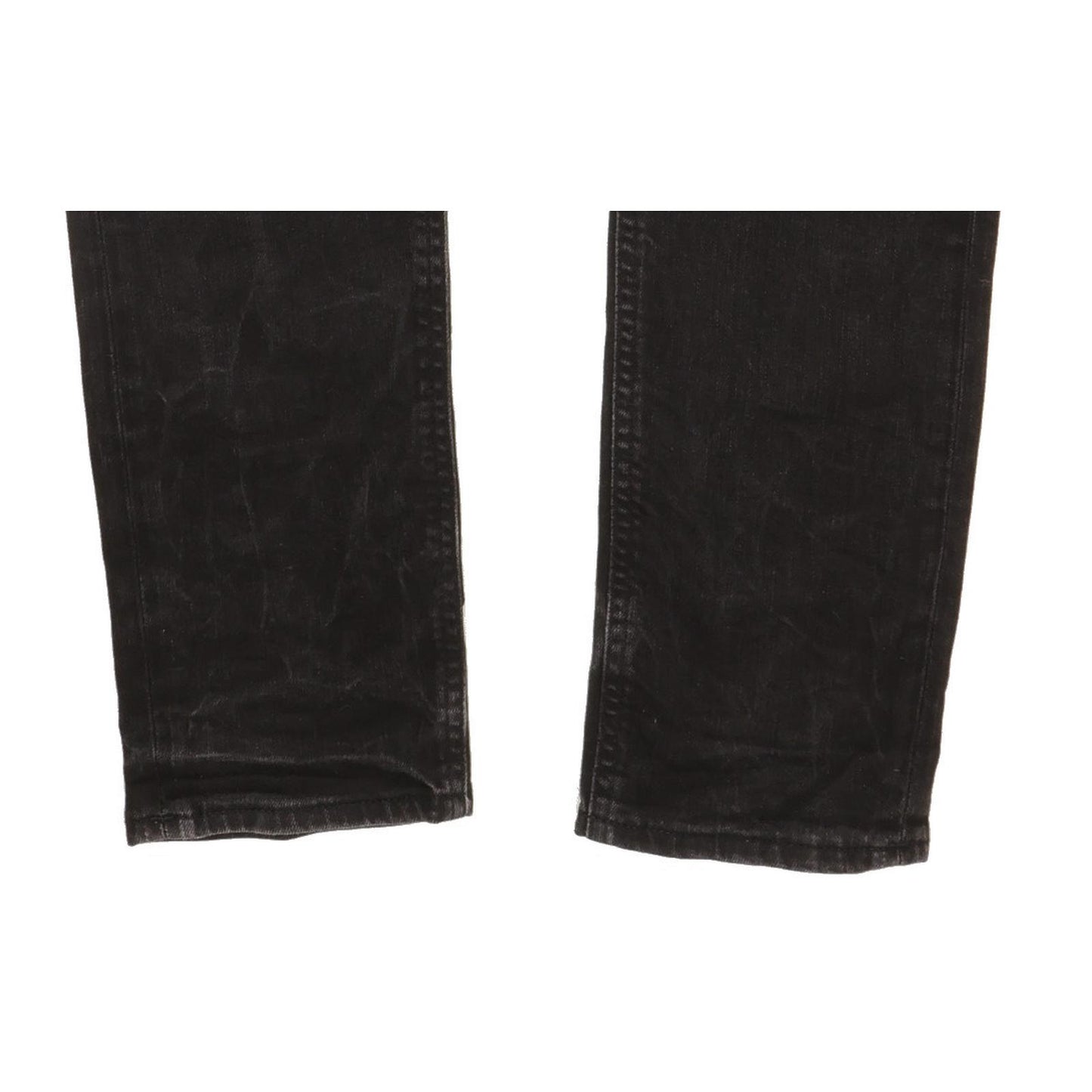 Lee Luke Men Black Skinny Slim Stretch Jeans W33 L32