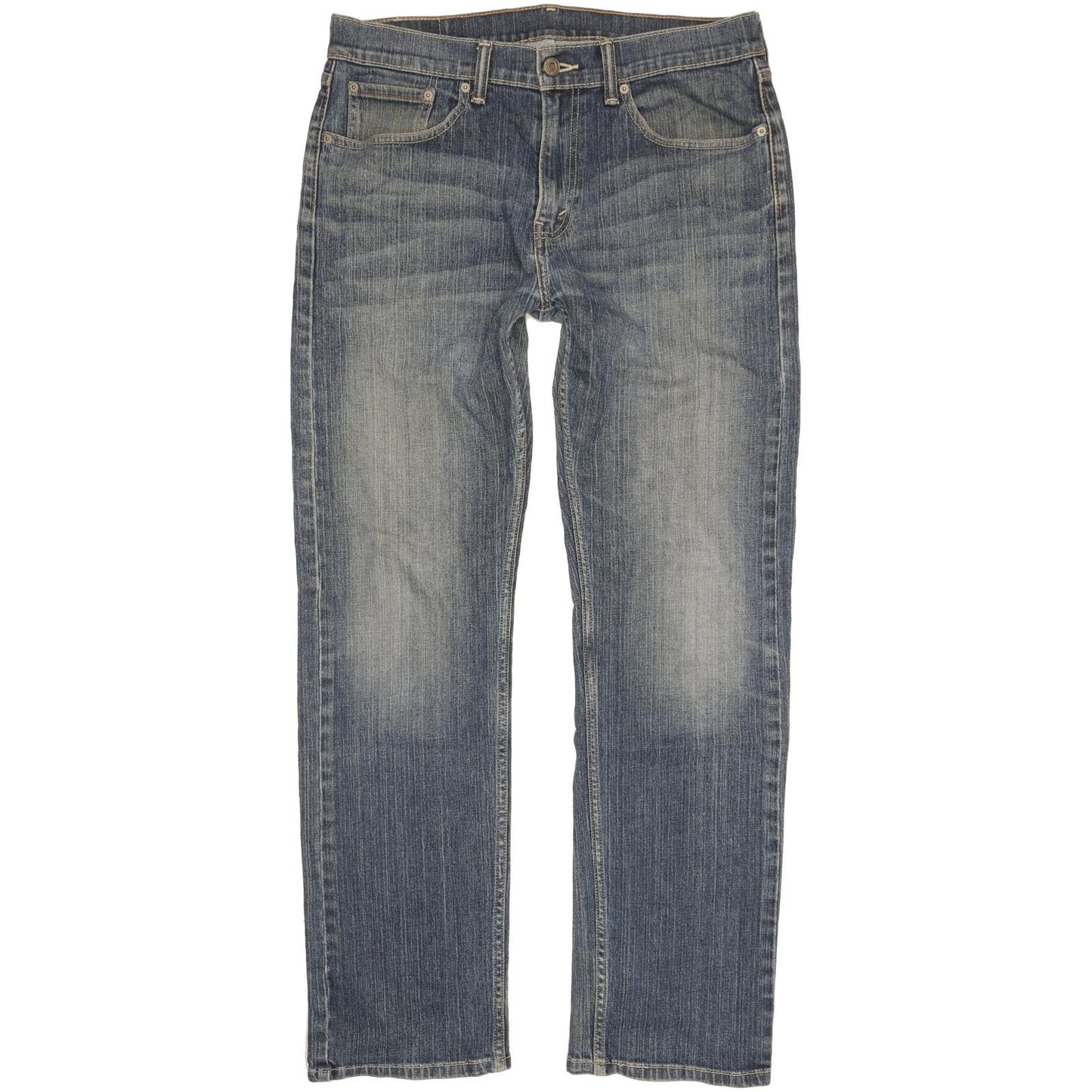 Levi's 505 Men Blue Straight Regular Stretch Jeans W32 L31