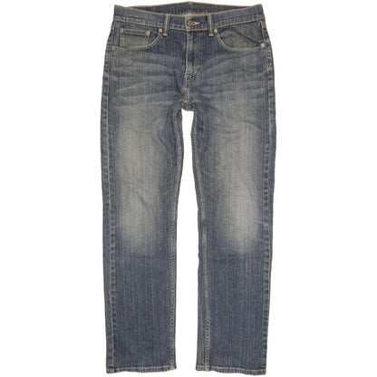 Levi's 505 Men Blue Straight Regular Stretch Jeans W32 L31