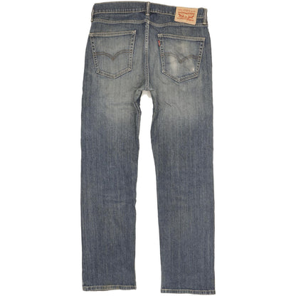 Levi's 505 Men Blue Straight Regular Stretch Jeans W32 L31