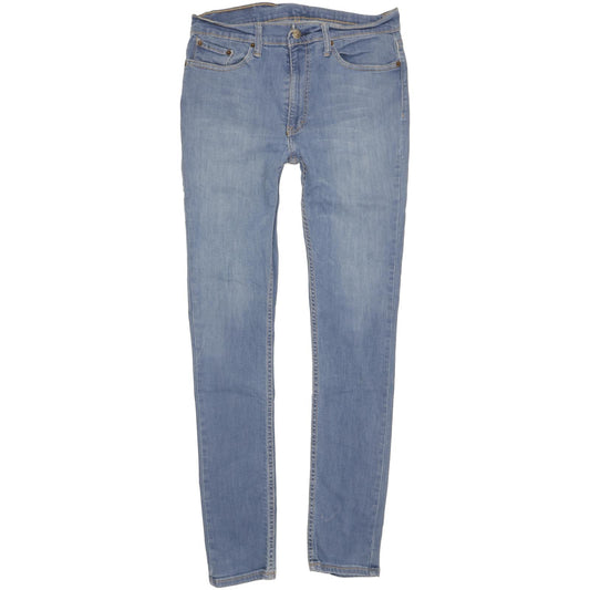 Levi's 519 Men Blue Skinny Slim Stretch Jeans W34 L32