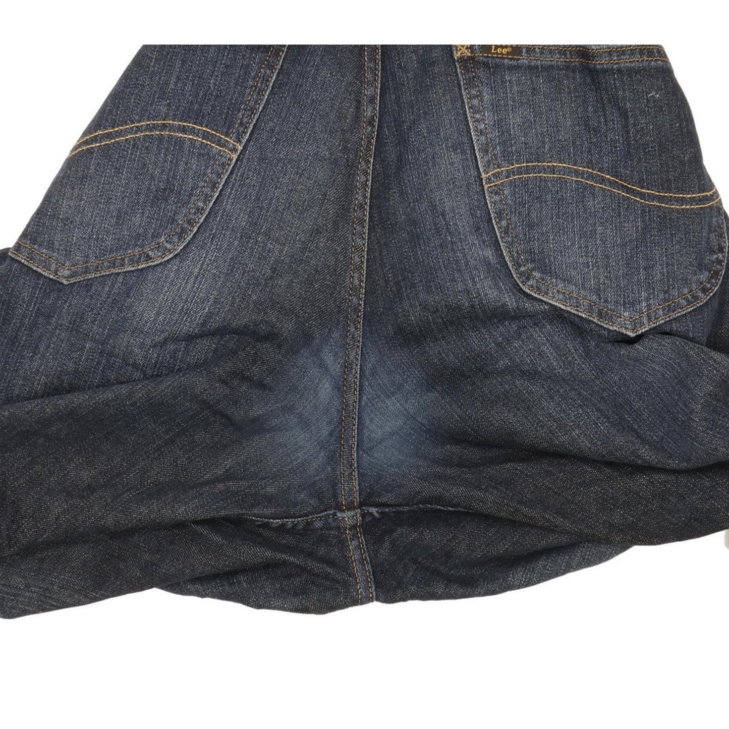Lee Brooklyn Men Blue Straight Regular Stretch Jeans W36 L30