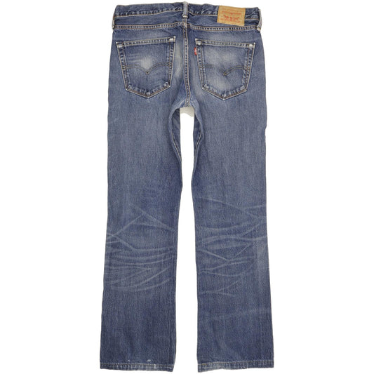 Levi's 527 Men Blue Bootcut Slim Jeans W33 L32