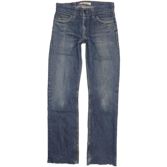Levi's 506 Men Blue Straight Regular Jeans W30 L34