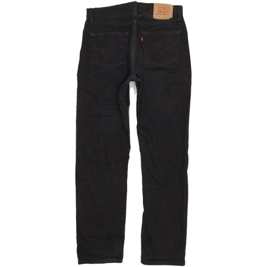 Levi's 521 Men Black Straight Regular Jeans W34 L32