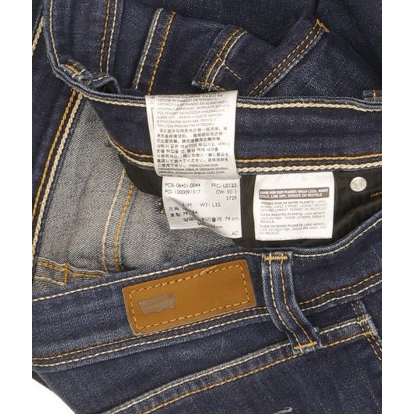 Levi's Demi Curve Women Blue Skinny Slim Stretch Jeans W32 L31
