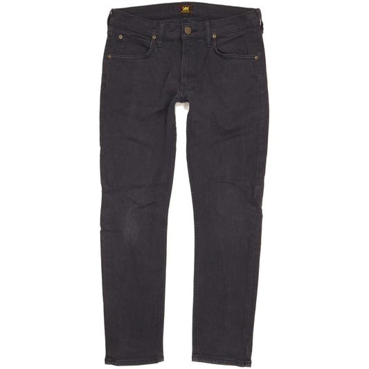 Lee Luke Men Navy Skinny Slim Stretch Jeans W31 L29