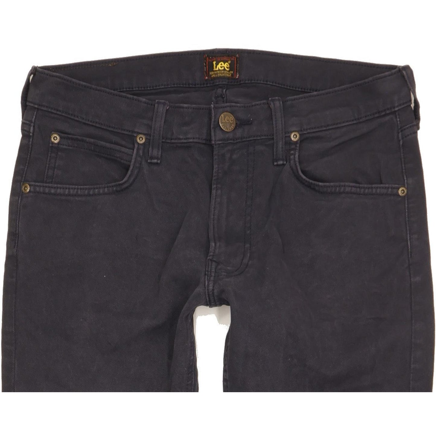 Lee Luke Men Navy Skinny Slim Stretch Jeans W31 L29
