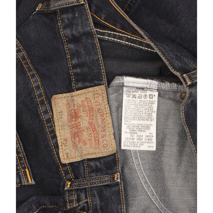 Levi's 751 Men Blue Straight Regular Jeans W34 L34