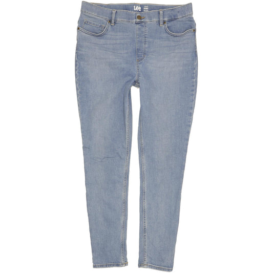 Lee Shape Blue Skinny Slim Stretch Jeans High Waisted W33 L33