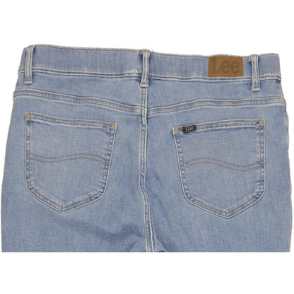 Lee Shape Blue Skinny Slim Stretch Jeans High Waisted W33 L33