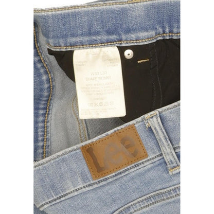 Lee Shape Blue Skinny Slim Stretch Jeans High Waisted W33 L33
