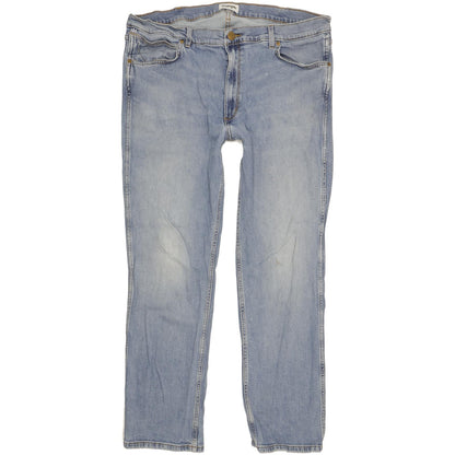 Wrangler Greensboro Men Blue Straight Regular Stretch Jeans W40 L31