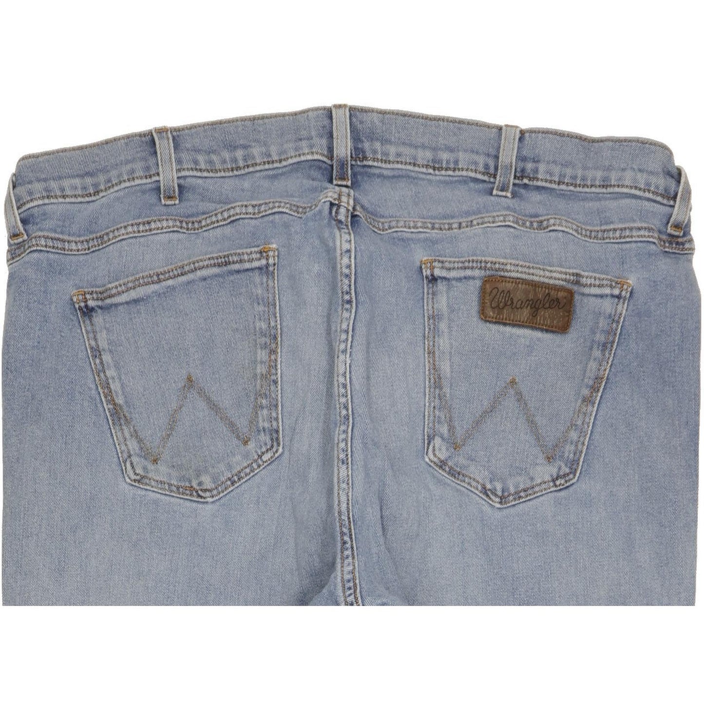 Wrangler Greensboro Men Blue Straight Regular Stretch Jeans W40 L31