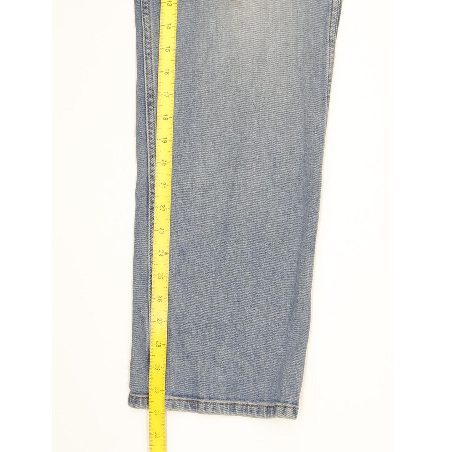 Wrangler Greensboro Men Blue Straight Regular Stretch Jeans W40 L31