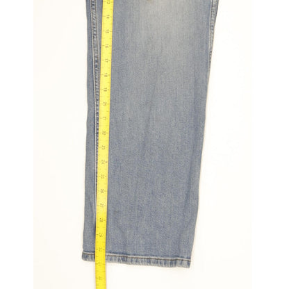 Wrangler Greensboro Men Blue Straight Regular Stretch Jeans W40 L31