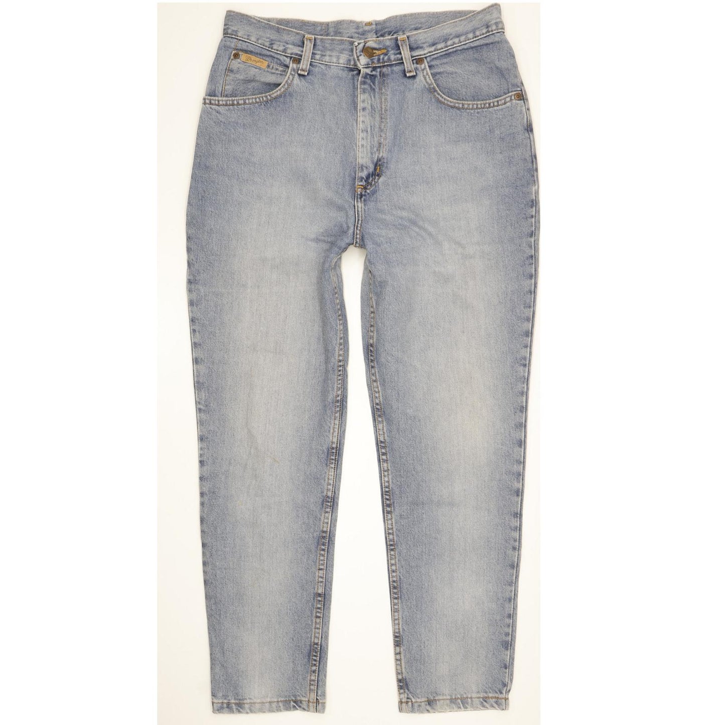 Wrangler Carla Blue Tapered Loose Jeans High Waisted W32 L28